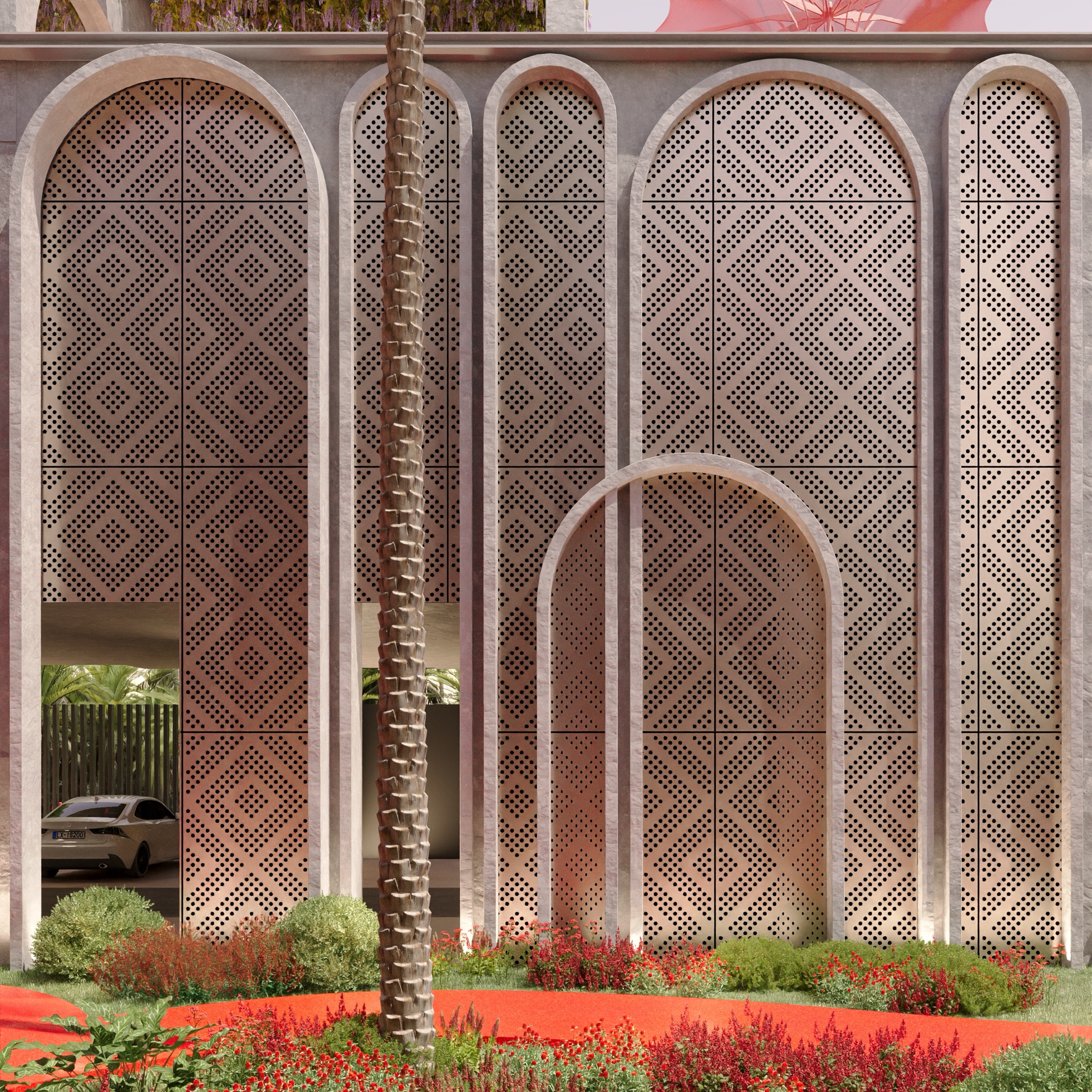 Islamic Geometric Facade