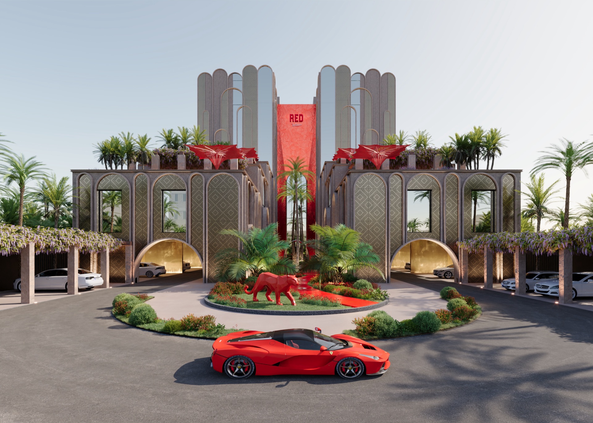 Radisson RED Al-Ahsa Entrance